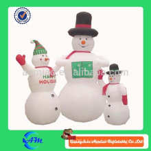 Manteau de neige abominable gonflable décoration de Noël gonflable abominable décoration de noel de neige à vendre